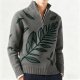 Autumn Winter Men's Daily Thick Wool Sweater Warm Thickened Fleece Wool Sweater